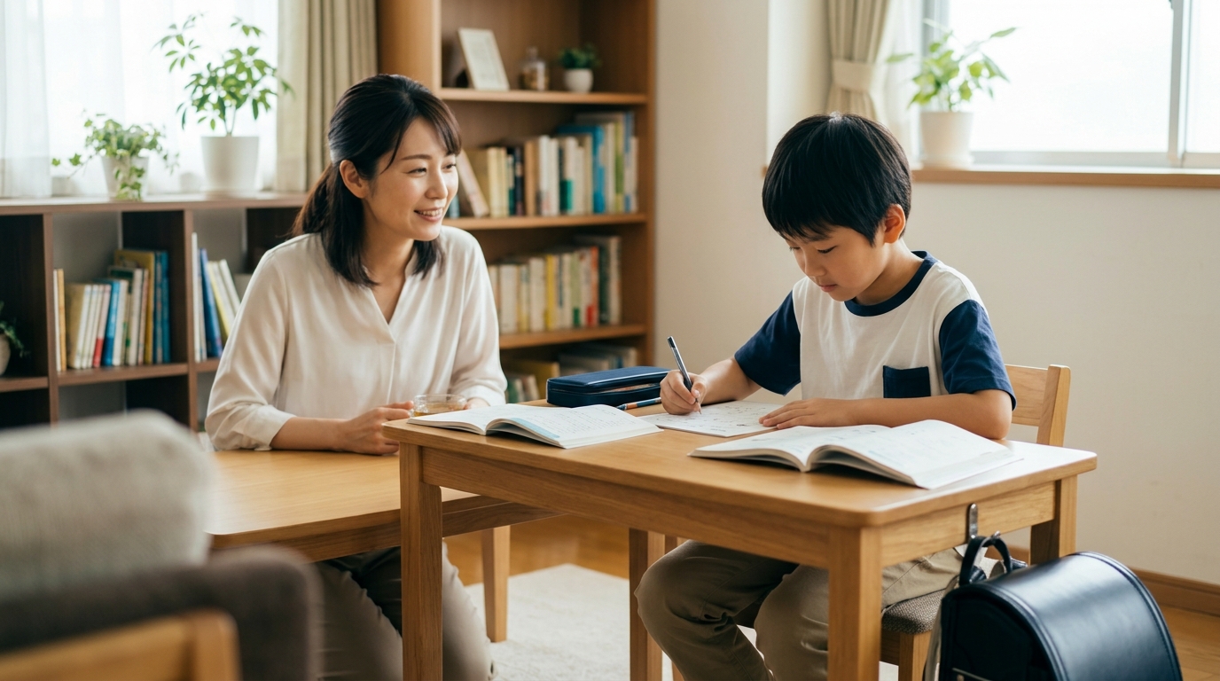 宿題の「強制」を手放した先に見えた、子供の自主性という芽生え
