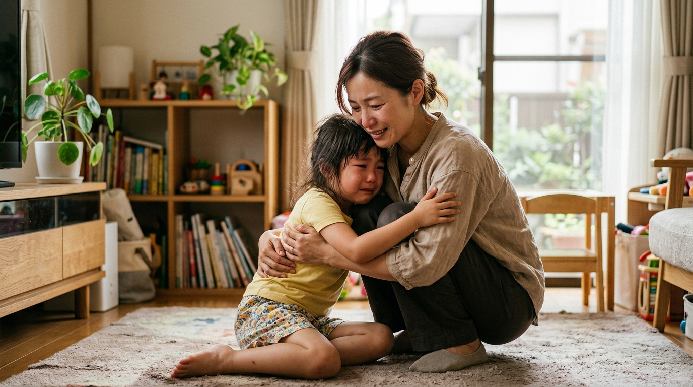 感情を爆発させた日。子供の涙が教えた、親としての「傾聴」